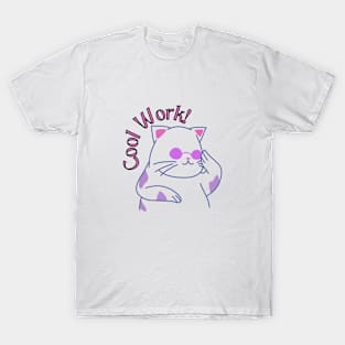 Cool Work Cat T-Shirt